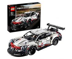 LEGO Technic - Porsche 911 RSR, maqueta de juguete de coche deportivo de carreras para construir (42096)