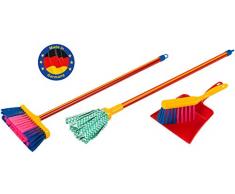 Theo Klein-6125 Conjunto De Fregona, Juguete, Multicolor (6125)