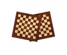 Falomir Tablero de ajedrez y Damas 40cm, Juego de Mesa, Clásicos (27909)