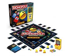 Hasbro Monopoly Arcade Pac-Man - Juego de Mesa para niños a Partir de 8 años, Incluye Banco y Arcade