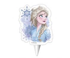 Dekora - Vela de Cumpleaños 2D de Disney Frozen 2 Elsa