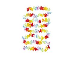 Smiffys-44603 Guirnalda Lei, 300cm, Multicolor, No es Applicable (44603)