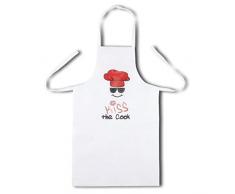 WIDMANN Delantal de cocinero para adulto
