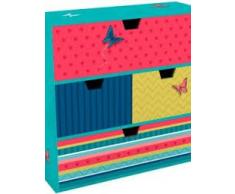 EUREKAKIDS Eureka Kids Armario para Guardar Joyas con 4 cajones, 6194840.0