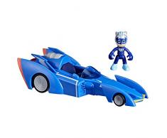 Hasbro PJ Masks vehiculo Súper Gato Móvil con Figura.