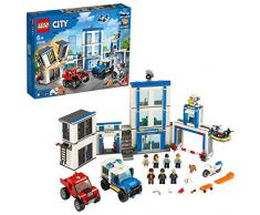 LEGO City Police - Comisaría de policía, juego de construcción, incluye celda de juguete, para niños y niñas a partir de 6 años (60246) , color/modelo surtido