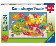 Ravensburger Puzzle, Alegría de Frutas y Verduras, Puzzles para Niños, Edad Recomendada 3+, 05248 6