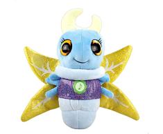 Glowies 49961 - Peluche musical para dormir con luz color Azul | Luz nocturna infantil, peluches para bebes, juguete musical | Peluche musical bebe 1 año | Recomendado para mayores de 12 meses