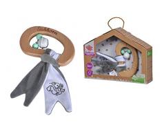 Eichhorn- Baby Pure Rassel certificada FSC 100%, Juguete de Madera sostenible, con lámina Arrugada, Adecuado para niños a Partir de los Primeros Meses de Vida (4003046005134)