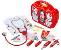 Theo Klein- Maletín Médico Deluxe, Juguete, Color colorful (4443)