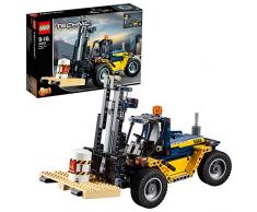 LEGO Technic - Carretilla Elevadora de Alto Rendimiento, Juguete de Construcción de Vehículo de Logística (42079)