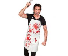 Delantal círculos Horror Bloody (Talla única M/L)