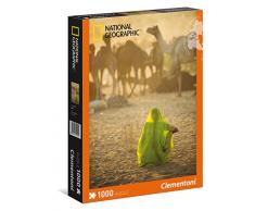 Clementoni - Puzzle de 1000 piezas, National Geographic, diseño Sari (393022)