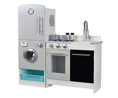 WOOMAX - Cocina de madera modular Modern (ColorBaby 85289)