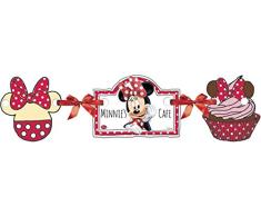 Cadena Fiesta * MINNIE RATÓN Y MARGARITA * para el cumpleaños niños cumpleaños // niños decoración del partido Minnie Mouse Papel Banner Garland