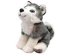 Wild Republic- CK Mini Husky Siberiano de Peluche, 20 cm (13435)
