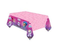 Amscan - Mantel de plástico Shimmer & Shine (9902156-99)