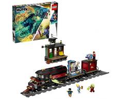 LEGO - Hidden Side Expreso Fantasma Juguete de construcción con realidad aumentada, incluye tren y minifiguras de fantasmas para atraparlos, Novedad 2019 (70424)