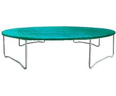 AK Sport 0723604 - Funda deportiva para trampolín de jardín, verde, diametro de 423 cm