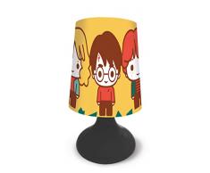 LEXIBOOK Mini Lámpara de mesita sin Cable Harry Potter, Color Naranja