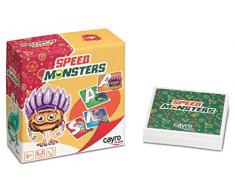 Cayro - Speed Monsters - Juego Palabras y Desarrollo lingüístico - Juego de Mesa - Desarrollo de Memoria y expresión Verbal y comunicación - Juego de Mesa (7018)