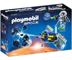 PLAYMOBIL- Satélite con Láser para los Meteoritos Juguete, Multicolor, 28.4 x 18.7 x 9.3 cm (geobra Brandstätter 9490)