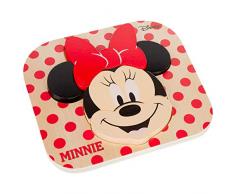 WOOMAX 48701 - Puzzle infantil niños a partir de 1 año Minnie Mouse piezas grandes / Puzzles infantiles incluye 6 piezas / Juguetes educativos Disney / Puzzles para niños y niñ