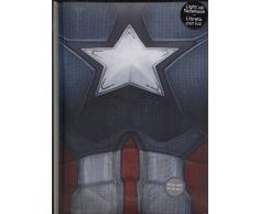 Capitan America Libreta con luz (SD Toys SDTMAR20412)