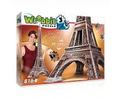 Wrebbit puzzle 3D Wieza Eiffla