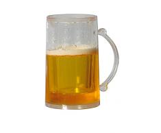 FIESTAS GUIRCA- Jarra Cerveza Falsa 15 CM. 400 ML. Gorros, máscaras y Accesorios para Fiesta, Multicolor (GUI16982)