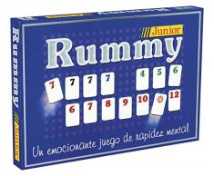 Falomir Rummy Junior Juego de Mesa, Multicolor, Talla Única (646456)