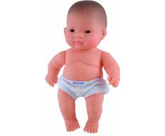 Miniland – miniland31145 21 cm Muñeco Asiático (sin Ropa Interior en Bolsa