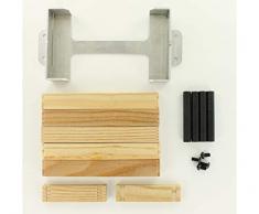 Carson 500907449 - Compartimento de Aluminio con tablones de Madera GH TU4, RC, Accesorios para Camiones Tamiya, Piezas de Repuesto, Piezas de Tuning, fabricación de maquetas, Fabricado en Alemania