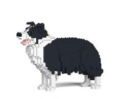 JEKCA Ladrillos, esculturas de Bloques de construcción, Kit de colección, Perfecto Regalo, Color Border Collie (L10 SRL JEKOTHALL-012011)