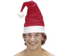WIDMANN ? Sombrero Papá Noel Navidad, rojo/blanco