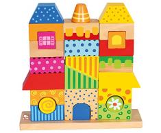 Bino - Juego de bloques para bebé (84151)