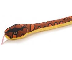 Wild Republic - Snakesss, serpiente de peluche boa arcoíris, 137 cm (89090)