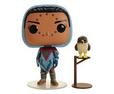 Funko Pop!- 30106 Hawthorne w/Hawk Figura de Vinilo, Multicolor