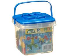 Lena Rondi 25 Bucket - Juguetes de construcción (Juego de construcción,, 3 año(s), 550 Pieza(s), Niño/niña, Europa)