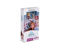 Shuffle Frozen 108589992b - Juego de Cartas con Figuras de Disney Anna y Sven, diseño de Frozen