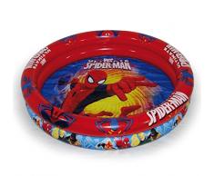 Ultimate Spiderman- Piscina Hinchable, Color Azul y Rojo (Saica 1)