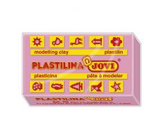 Jovi - Caja de plastilina, 30 pastillas 50 g, color rosa (7007)