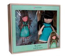 CYP BRANDS- Set de Regalo Muñeca y Lienzo, Multicolor (CK-12T-G)