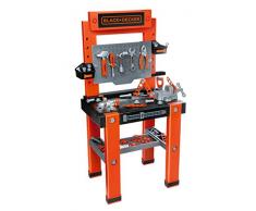 Black+Decker Banco de bricolaje, incluye 75 accesorios (Smoby 360700)