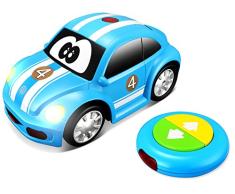 Bburago Maisto France- Coche teledirigido para bebé, Modelo RC ma 1ere de Mariquita, Color Azul