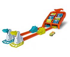 Mattel Hot Wheels Campeón de choques, pistas coches de juguetes niños +4 años, multicolor GBF89