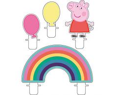 Amscan 9906339 Peppa Pig - Velas pequeñas