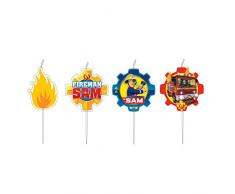 Firmeman Sam, 9902187 Set de 4 velas