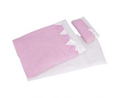 Goki 51589 Juego de sábanas para muñecas