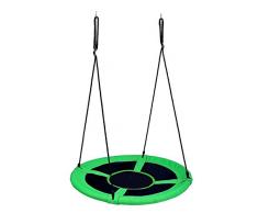 VEDES Großhandel GmbH - Ware Outdoor Active Columpio para jardín Verde, ø90 cm